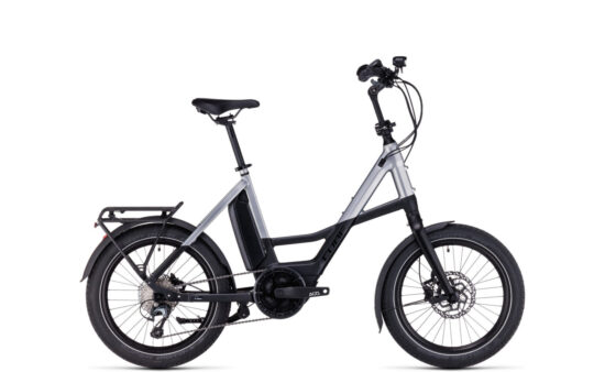 CUBE COMPACT SPORT HYBRID 500 - silver and black