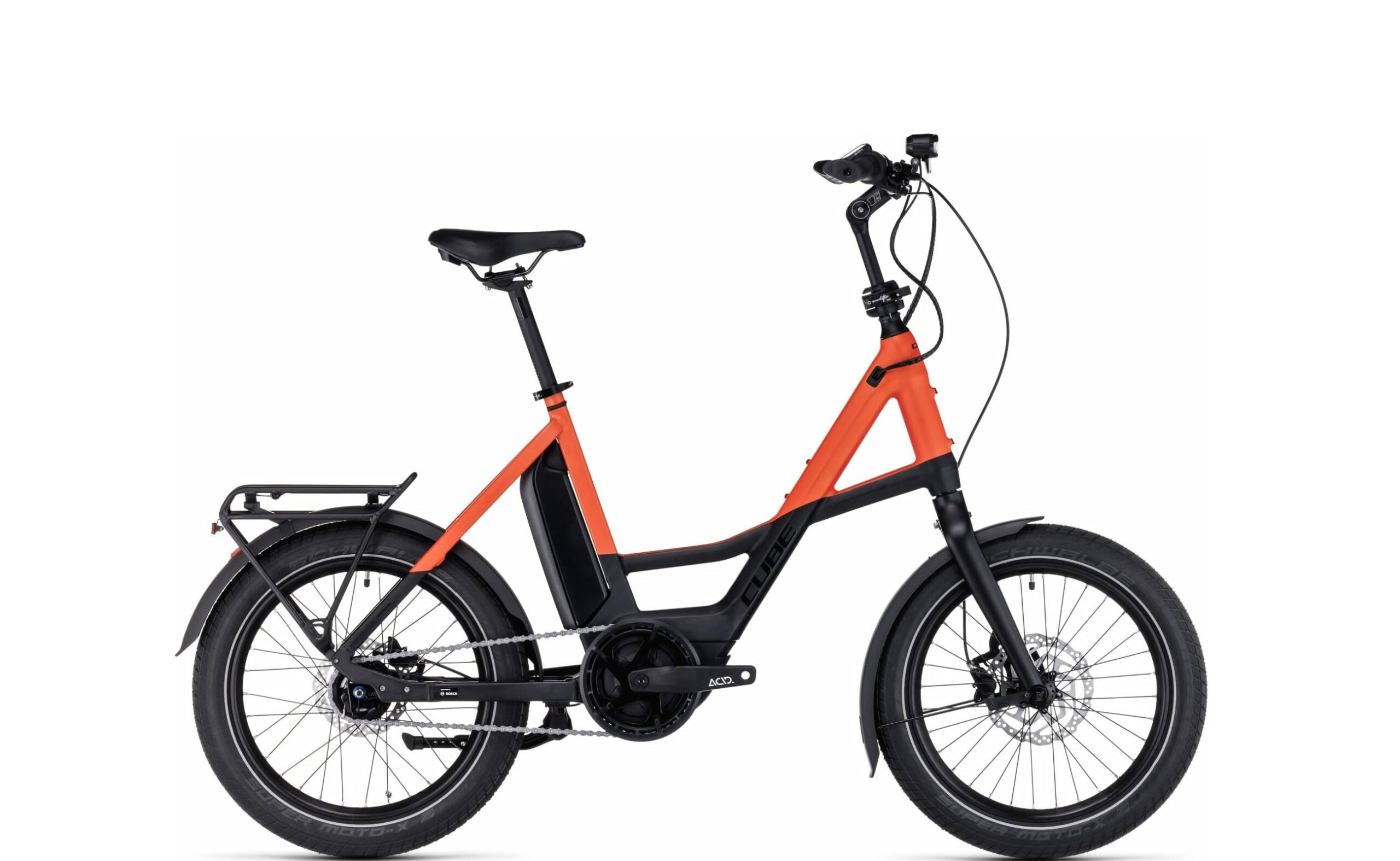 Cube Compact Hybrid 500 - orange and black