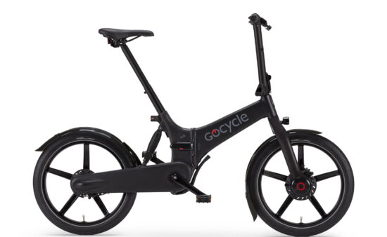 Gocycle G4 - with guards and lights - black