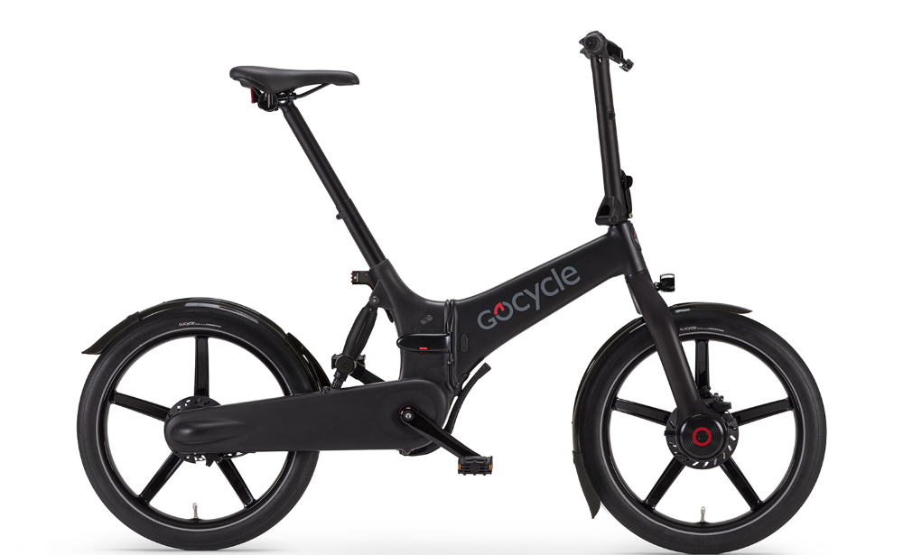 Gocycle G4 - with guards and lights - black